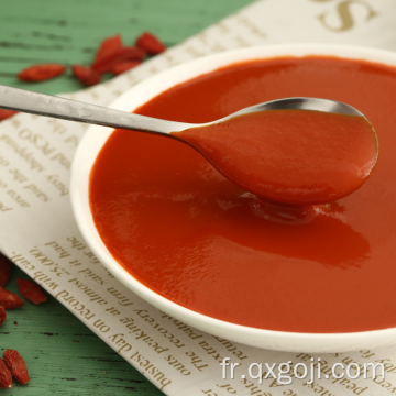 Concentré de jus de Goji certifié Puree Innovatived